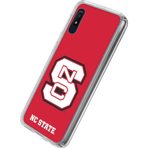 North Carolina State University Logo Red Galaxy A10e Clear Case