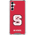 North Carolina State University Logo Red Galaxy A15 5G Clear Case