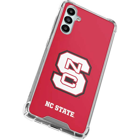 North Carolina State University Logo Red Galaxy A15 5G Clear Case