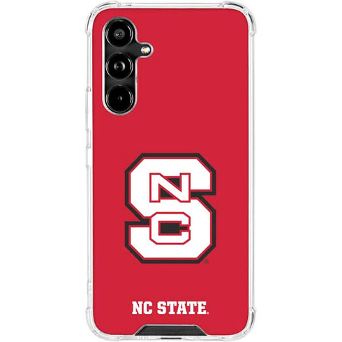 North Carolina State University Logo Red Galaxy A54 5G Clear Case