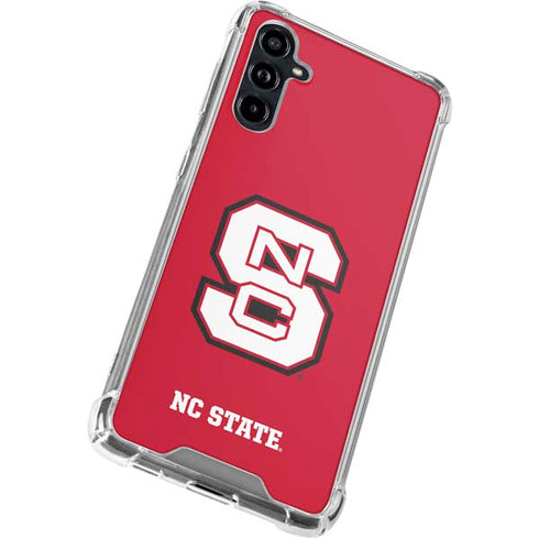 North Carolina State University Logo Red Galaxy A54 5G Clear Case