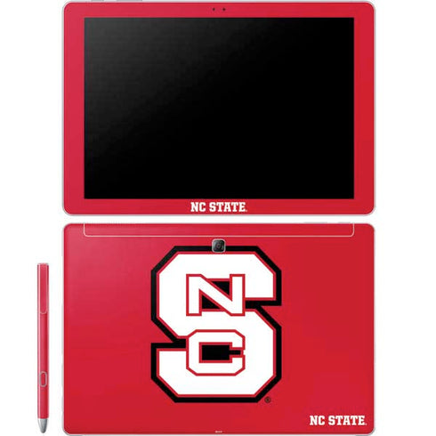 North Carolina State University Logo Red Galaxy Book 12in Skin