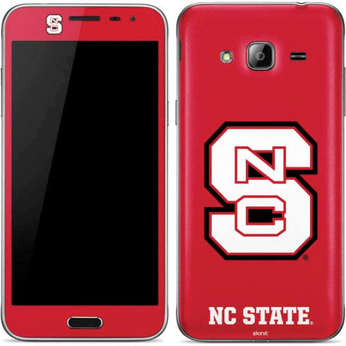 North Carolina State University Logo Red Galaxy J3 Skin
