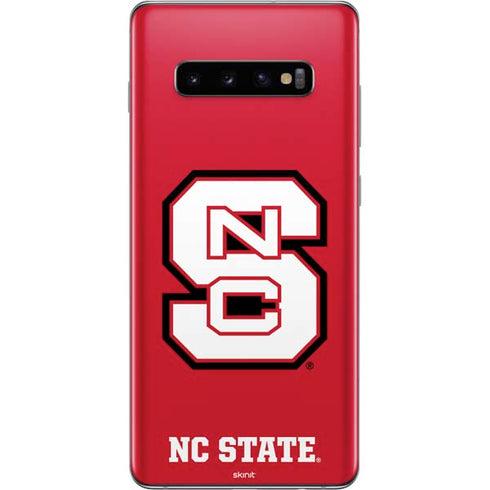 North Carolina State University Logo Red Galaxy S10 Plus Skin