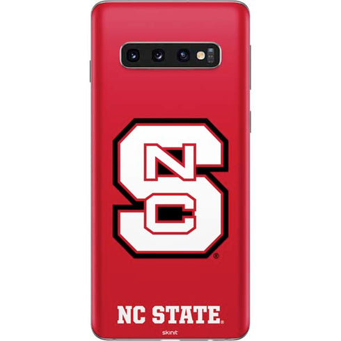 North Carolina State University Logo Red Galaxy S10 Skin