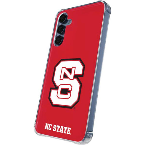 North Carolina State University Logo Red Galaxy S24 Clear Case