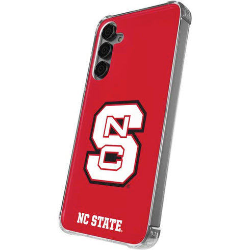 North Carolina State University Logo Red Galaxy S24 Plus Clear Case