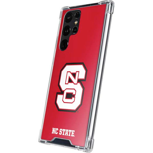 North Carolina State University Logo Red Galaxy S24 Ultra Clear Case