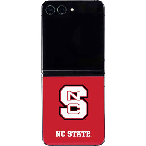 North Carolina State University Logo Red Galaxy Z Flip5 5G Skin