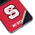 North Carolina State University Logo Red Galaxy Z Flip5 5G Skin