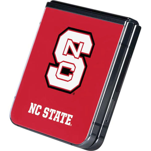 North Carolina State University Logo Red Galaxy Z Flip5 5G Skin