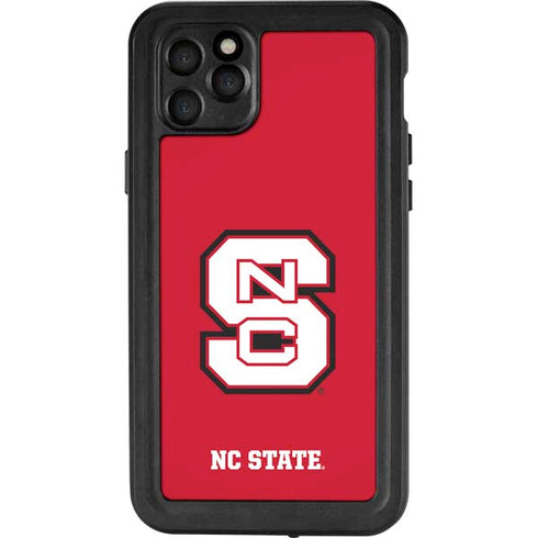 North Carolina State University Logo Red iPhone 11 Pro Max Waterproof Case