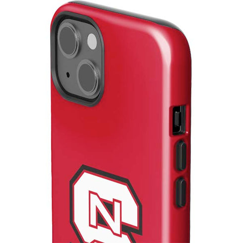 North Carolina State University Logo Red iPhone 15 Plus Impact Case