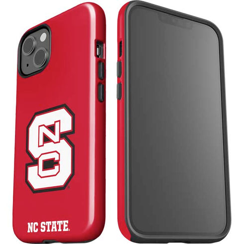 North Carolina State University Logo Red iPhone 15 Plus Impact Case