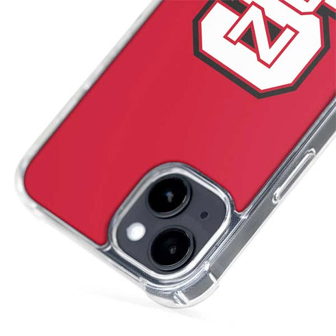 North Carolina State University Logo Red iPhone 15 Plus MagSafe Case
