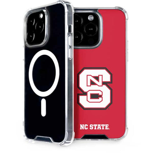 North Carolina State University Logo Red iPhone 15 Pro MagSafe Case