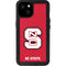 North Carolina State University Logo Red iPhone 15 Plus Waterproof Case
