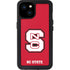 North Carolina State University Logo Red iPhone 15 Plus Waterproof Case