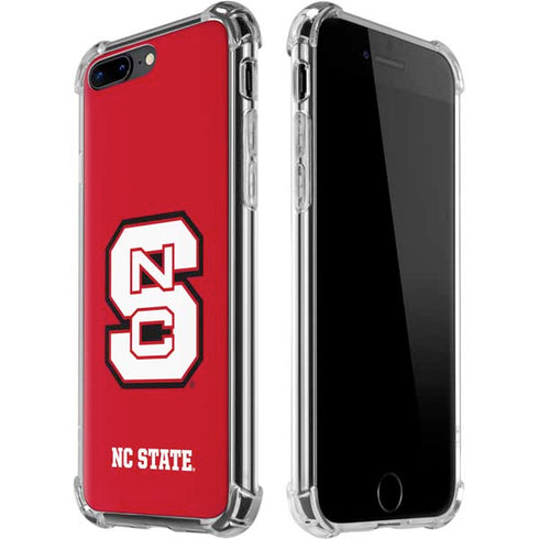 North Carolina State University Logo Red iPhone 7/8 Plus Clear Case