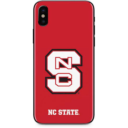 North Carolina State University Logo Red iPhone XS Skin