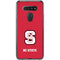 North Carolina State University Logo Red LG K51/Q51 Clear Case