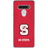 North Carolina State University Logo Red LG Stylo 6 Clear Case