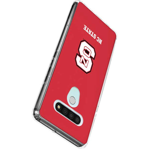 North Carolina State University Logo Red LG Stylo 6 Clear Case