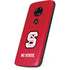 North Carolina State University Logo Red Moto E5 Play Skin