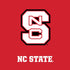 North Carolina State University Logo Red Moto E5 Play Skin