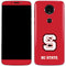 North Carolina State University Logo Red Moto E5 Plus Skin