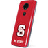 North Carolina State University Logo Red Moto E5 Plus Skin