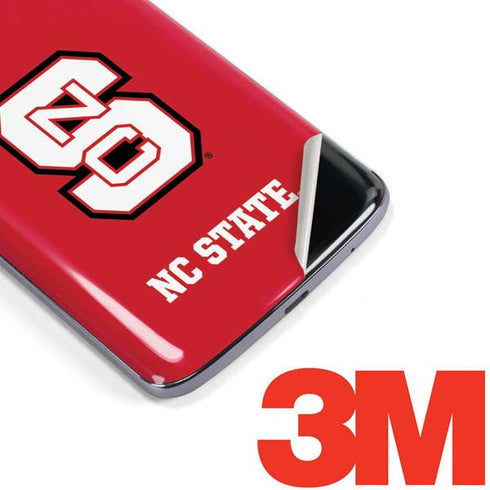 North Carolina State University Logo Red Moto E5 Plus Skin
