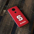 North Carolina State University Logo Red Moto E5 Plus Skin
