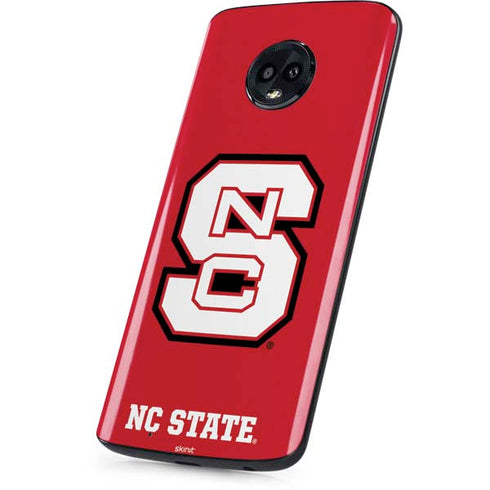 North Carolina State University Logo Red Moto G6 Skin