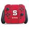 North Carolina State University Logo Red Nintendo Switch (2017-2021) Joy-Con Controller Skin