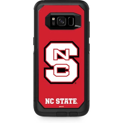 North Carolina State University Logo Red Otterbox Commuter Galaxy Skin