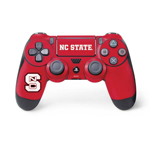 North Carolina State University Logo Red PS4 Pro/Slim Controller Skin