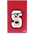 North Carolina State University Logo Red PS5 Slim Digital Edition Console Skin