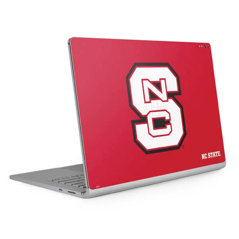 North Carolina State University Logo Red Surface Book 2 13.5in Skin