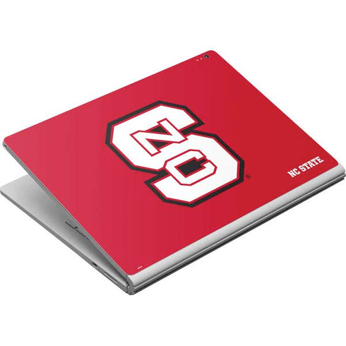North Carolina State University Logo Red Surface Book Skin