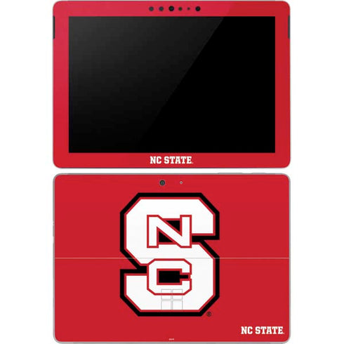 North Carolina State University Logo Red Surface Go Skin