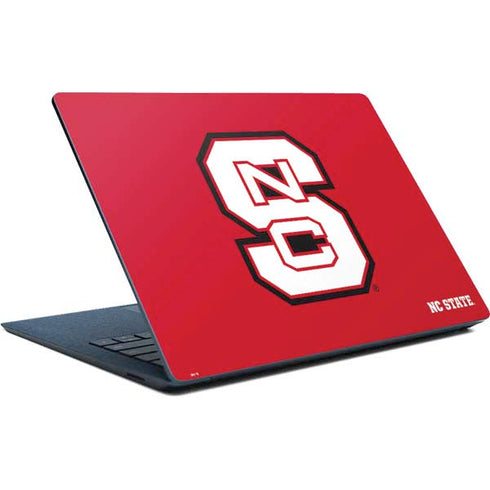 North Carolina State University Logo Red Surface Laptop Skin