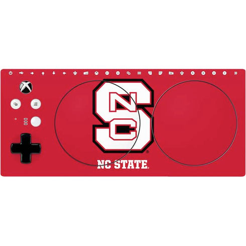 North Carolina State University Logo Red Xbox Adaptive Controller Skin