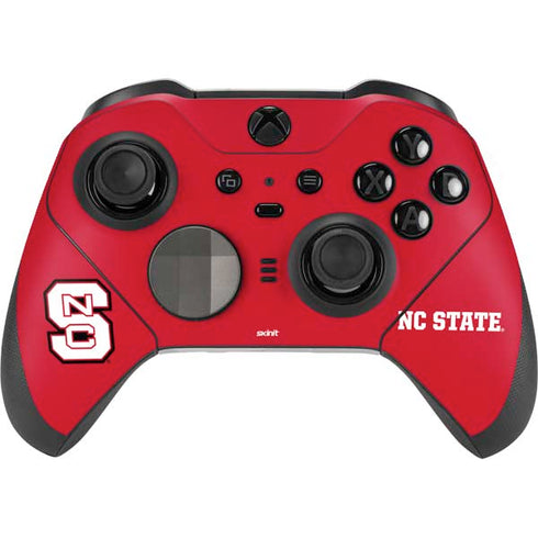 North Carolina State University Logo Red Xbox Elite Wireless Controller Series 2 Skin