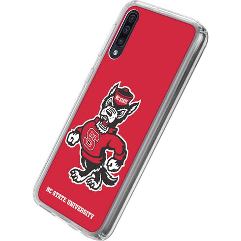 North Carolina State University Wolfpack Galaxy A50 Clear Case