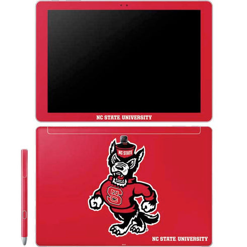 North Carolina State University Wolfpack Galaxy Book 12in Skin