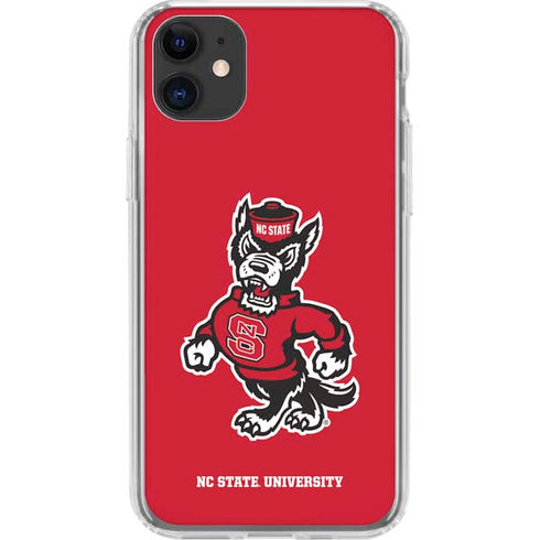 North Carolina State University Wolfpack iPhone 11 Clear Case