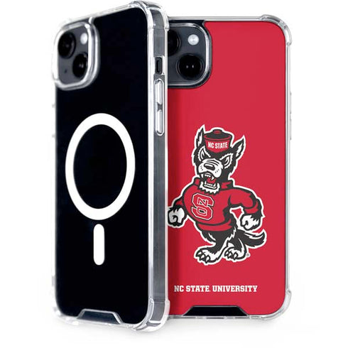 North Carolina State University Wolfpack iPhone 15 Plus MagSafe Case