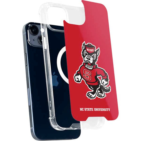 North Carolina State University Wolfpack iPhone 15 Plus MagSafe Case