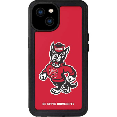 North Carolina State University Wolfpack iPhone 15 Plus Waterproof Case